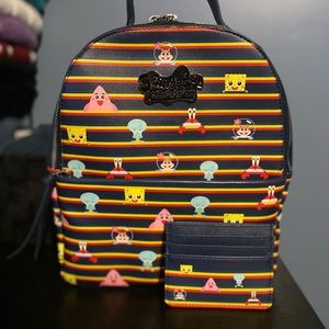 Spongebob Mini Backpack & Wallet